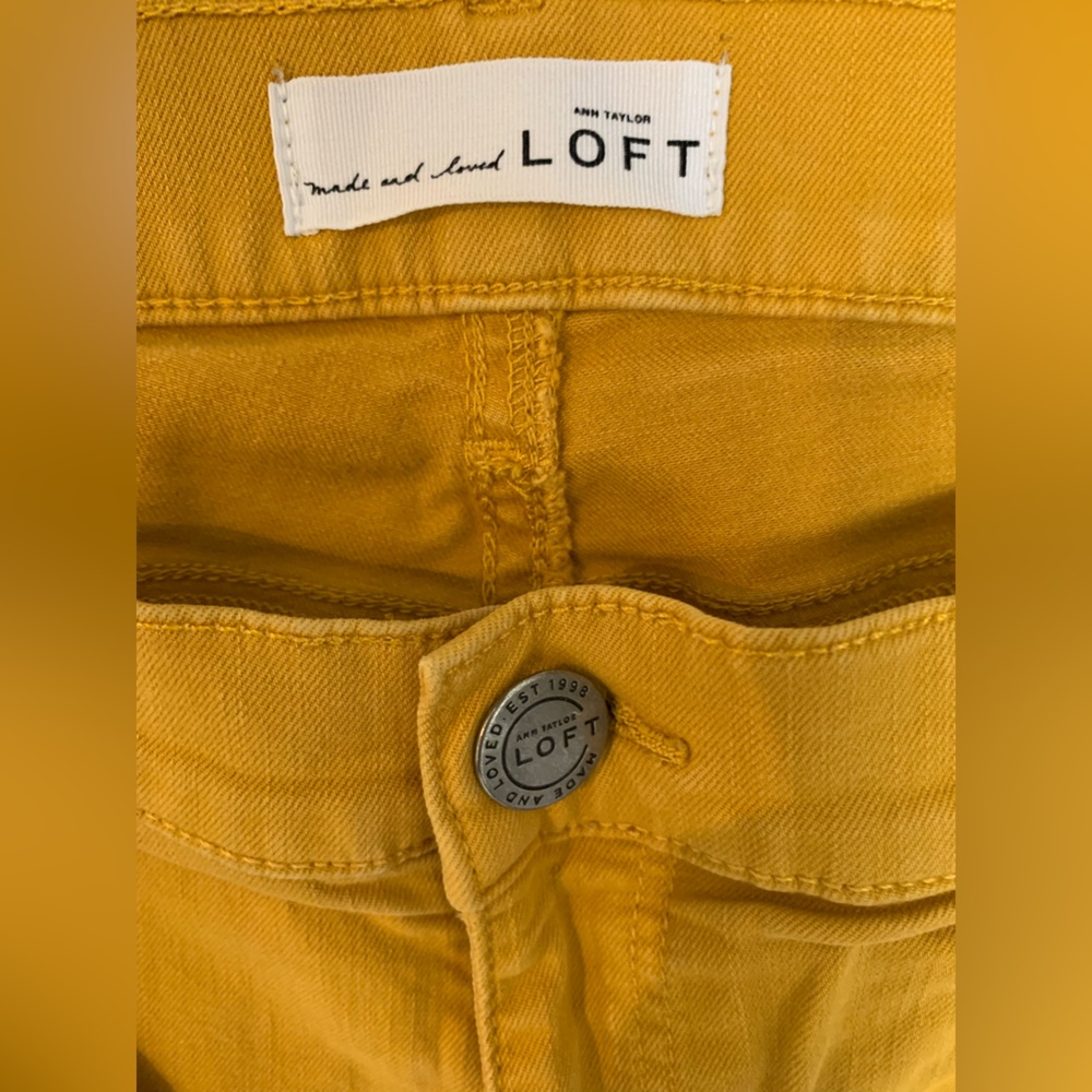 LOFT Anne Taylor Five Pocket Skinny Ankle Jeans Size 31 petite! - Picture 5 of 7